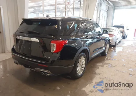 2022 Ford Explorer King Ranch из США, поврежденный, VIN 1FM5K8LC3NGC17315